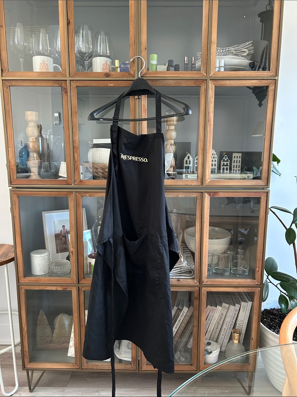 Nespresso Black Apron with Pocket
